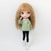 XiDonDon Doll Clothing Fashion Sweatshirt for Blyth,Ob24,Licca,Azone BJD Doll Clothes Toys Accessories Gifts (Only Clothes,Top Only) (Light Green) view 1
