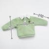 XiDonDon Doll Clothing Fashion Sweatshirt for Blyth,Ob24,Licca,Azone BJD Doll Clothes Toys Accessories Gifts (Only Clothes,Top Only) (Light Green) view 2
