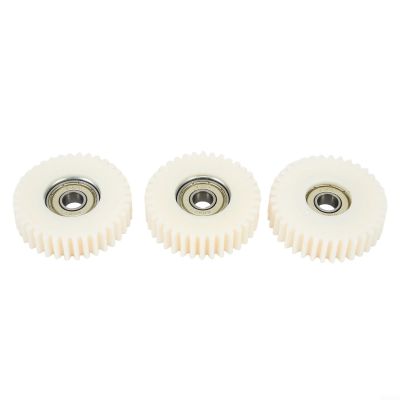 36T White Nylon Planetary Gear for Motor EBike Hub - Electric Replacement Part, Compatible with 8mm Bearing, 47. Xs 135mm(3pc)
