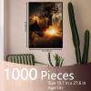 1000 Piece Cross and Jesus Puzzle for Adults Easter Christian Jigsaw Puzzles Faith Religious Sunset Artwork Challenging DIY Puzzle for Family Game Nights Home Decoration Gifts 20x27 Inches view 2