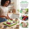 2026 New Rolled Ice Cream Maker, Stainless Steel Rolled Ice Cream Tray with 2 Scrapers, Ice Cream Roller Maker for Family Entertainment, White/Pink/Green DIY Ice Cream Roller for Kids & Teens (Green) view 4