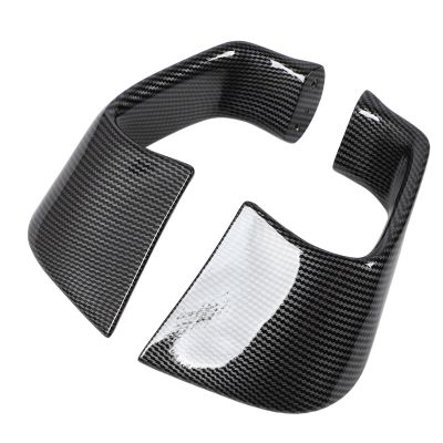 Aumotop Fixed Wing Spoiler Enhanced Stability and Balance for YZF R1 R6, Aerodynamic Wing Kit for High Speed Rides (Carbon Fiber Style)