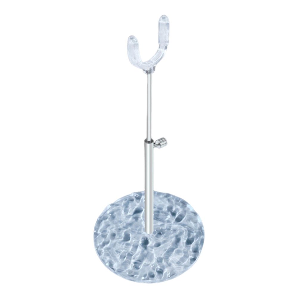Amagogo 1/12 BJD Doll Stand Support Portable,Sturdy Durability with Stable Base Multipurpose Premium Accessories Doll Display Holder , transparent