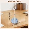 Amagogo 1/12 BJD Doll Stand Support Portable,Sturdy Durability with Stable Base Multipurpose Premium Accessories Doll Display Holder , transparent view 2