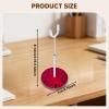 Amagogo 1:12 Scale BJD Doll Stand Support Action Figure Stand Premium,Multipurpose Portable Sturdy Accessories Doll Display Holder , red view 2