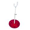 Amagogo 1:12 Scale BJD Doll Stand Support Action Figure Stand Premium,Multipurpose Portable Sturdy Accessories Doll Display Holder , red view 3