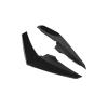 Car Front Bumper Canards Compatible for Chevrolet Camaro SS 2016 2017 2018 Matte Black Carbon Fiber Style Auto Parts Spoiler Accessories(Glossy Black) view 1