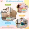 Kids Non-Slip Stepping Stones, 5 Sizes Balance Stones with Storage Bag for Indoor Outdoor view 3