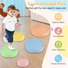 Kids Non-Slip Stepping Stones, 5 Sizes Balance Stones with Storage Bag for Indoor Outdoor view 4