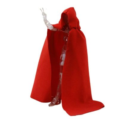 1:12 Scale Doll-Clothing Red Cape Cloak with Hat for Bandai SHF Body Doll (no Figure)