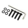 Aumotop Spoiler Wickerbill Center Bolts Set Steel Construction for C7 Z06 GS 2014+ Direct Replacement for Stage 3 Upgrade, Wing Spoiler Center Bolts Kit Car Enthusiasts view 1