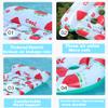 2 Pack Fruit Pool Floats Lounger, Inflatable Pool Float Adult Size 63" X 29", Water Hammock Pool Rafts Floaties for Swimming Pool Floating Pool Party for Summertime Beach Outdoor (Fruit) view 3
