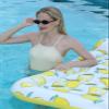 2 Pack Fruit Pool Floats Lounger, Inflatable Pool Float Adult Size 63" X 29", Water Hammock Pool Rafts Floaties for Swimming Pool Floating Pool Party for Summertime Beach Outdoor (Fruit) view 4