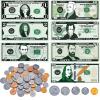 600 Pcs Fake Money for Kids - Realistic Play Money Bills & Plastic Coins - Math Manipulatives & Classroom Currency Set for Grocery Store, Bank, & Board Games - Educational Counting Toy, Ages 3+ view 1