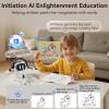AI Drawing Robot for Kids, 10000+ Free AI-generated Images,Regularly updated image library,Educational Learning Toys for Boys & Girls Ages 3-8 ,AI Enlightenment Painting Toy for Birthday Gift (Black) view 2