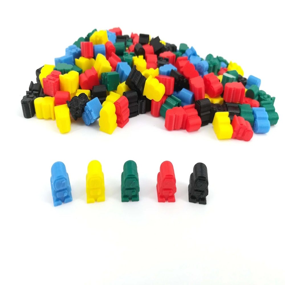 200 Mini Astronauts for Terraforming Mars Board Game