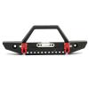 Rc Bumper Models For Traxxas For Axial For Scx10 90046 90047 D90 For Trx4 For Trx6 1/10 Metal Front Bumper With Lights RC Car Crawler view 1