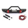 Rc Bumper Models For Traxxas For Axial For Scx10 90046 90047 D90 For Trx4 For Trx6 1/10 Metal Front Bumper With Lights RC Car Crawler view 4