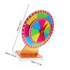 BCOATH Dual-Layer Lucky Draw Prize Wheel 30+20cm Tabletop Raffle Game Turntable for Party and Board Game Supplies view 2