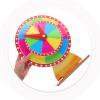 BCOATH Dual-Layer Lucky Draw Prize Wheel 30+20cm Tabletop Raffle Game Turntable for Party and Board Game Supplies view 3