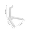 WHAMVOX 6pcs Action Figure Display Stands for Collectible Models White Plastic Model Base Holders Compatible with Gundam Hg1/144 Figurine Display Rack for Hobby Collectors view 2