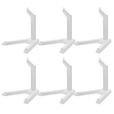 VANZACK 6pcs Model Support Stands for Action Figures Compatible with Gundam Hg 1/144 Models Lightweight Adjustable Display Holder Base for Figure Posing and Collection Display