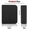 BRPPO Trading Card Binder- 4-Pocket Card Holder, 3D Dragon Scale Texture, 400-Card Capacity, Portable Card Album, Card Organizer Compatible with Multiple Card Sizes (BALCK) view 3