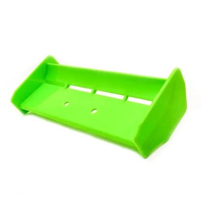 RC Car Toys For HSP 94106 94107 94166 1/10 Soft Plastic Rear Spoiler Tail Wing RC For Racing Car For Universal Upgrade DIY Mounting(Green)