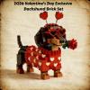2026 Valentine's Day Exclusive Dachshund Brick Set, DIY 3D Building Block Dog Model, Cute Wiener Dog Puppy Figure, Romantic Creative Gift for Dog Lovers, Couples & Adults - Home Decor2pc view 2