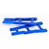 4Pcs Alloy Front & Rear Lower Suspension Arms for RC Model Car 1/10 Trax-xas Slash 4x4 Rustler Stampede XO-1 Upgrade Parts(4pcs Blue) view 4