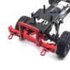 Rc Bumper Models For Mn D90 D91 D96 MN90 For Mn99S 1/12 Metal Front Bumper RC Model Crawler Car Upgrade Parts ON Accessories(Red) view 2