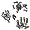 10PCS M2 Rod Ends Link Balls Plastic Head Linkage Joints for 1/24 RC Crawler Axial SCX24 All Series JLU Gladiator Parts(Style C) view 3