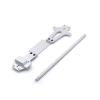 RC Cars Models For WLtoys 144001 144002 Metal Upgrade Second Floor Plate & Central Drive Shaft RC Car Tracked Car Upgrade Parts Replacement Use(Silver) view 1