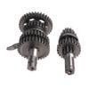 110CC ATV 3+1 Tranmission Main Counter Shaft Gear Box Set With Shift Fork Fit For ATV With 50cc 70cc 90cc 110cc 125cc Engine. view 4