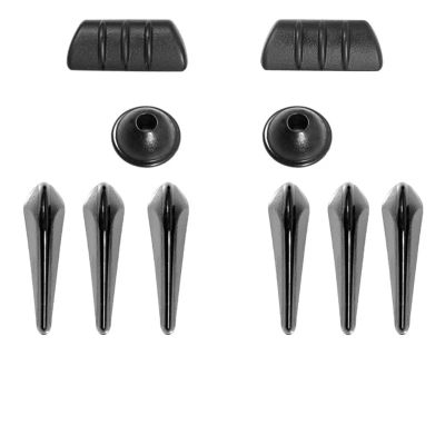 3R Automobile Windshield Spoiler Body Anti-collision Decorative Strip Windshield Deflector 10PCS Fairing Set distintivo