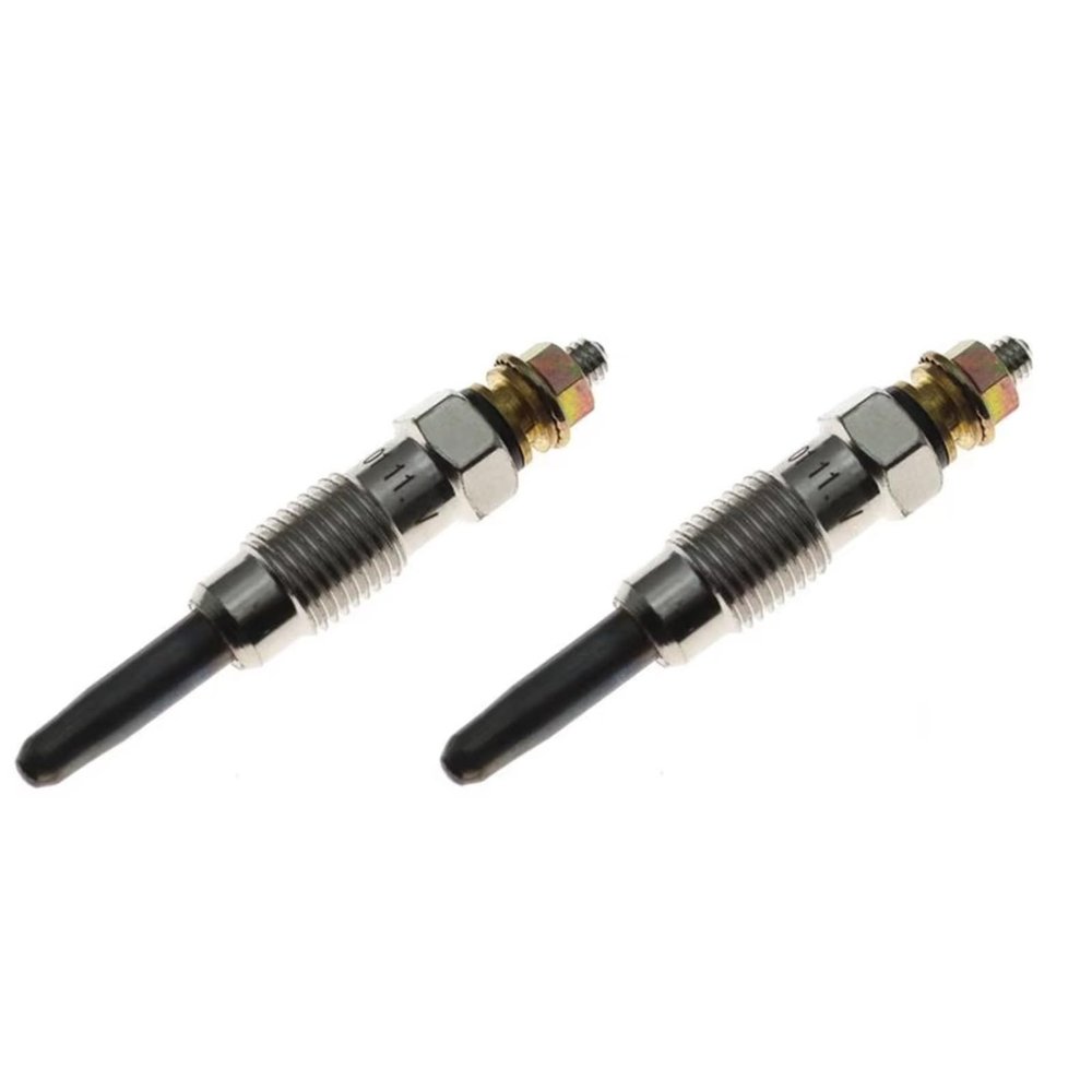 Car Glow Plug Set Compatible With Ssangyong For Musso For Istana MB100 MB140 1996-2007 2.9L OM600 66115931A1 Diesel Glow Plugs Engine Part 6611593101(2pcs)