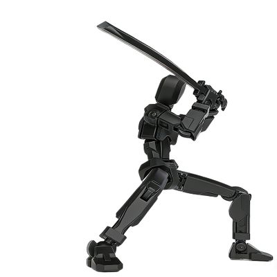 QDDLGRUI Toy Figures Poseable Action Figure Model  DIY Assembly for Adult Collectors and Display
