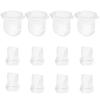 12 Pack M6 Pump Parts, 8ps Duckbill Valves and 4pcs Silicone Diaphragm Compatible with Momcozy M6 Wearable Breast Pump, Replace for Momcozy Pump Parts, Valve, Diaphragm view 1