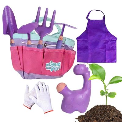 Large Children's Sand Play Set, 9-Piece Garden Tools for Kids,Sand Digging Toys, Beach Cart, Gardening Tool Set Combination for Boys and Girls.