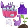 Large Children's Sand Play Set, 9-Piece Garden Tools for Kids,Sand Digging Toys, Beach Cart, Gardening Tool Set Combination for Boys and Girls. view 1