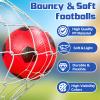 6 Pack Soccer Balls for Kids, 6 Inch Inflatable Soccer Ball for Toddlers Indoor Outdoor Sports Games Beach Garden Backyard Party Supplies Playground Balls for Boys Girls Birthday Gift Party Supplies view 2
