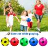6 Pack Soccer Balls for Kids, 6 Inch Inflatable Soccer Ball for Toddlers Indoor Outdoor Sports Games Beach Garden Backyard Party Supplies Playground Balls for Boys Girls Birthday Gift Party Supplies view 4