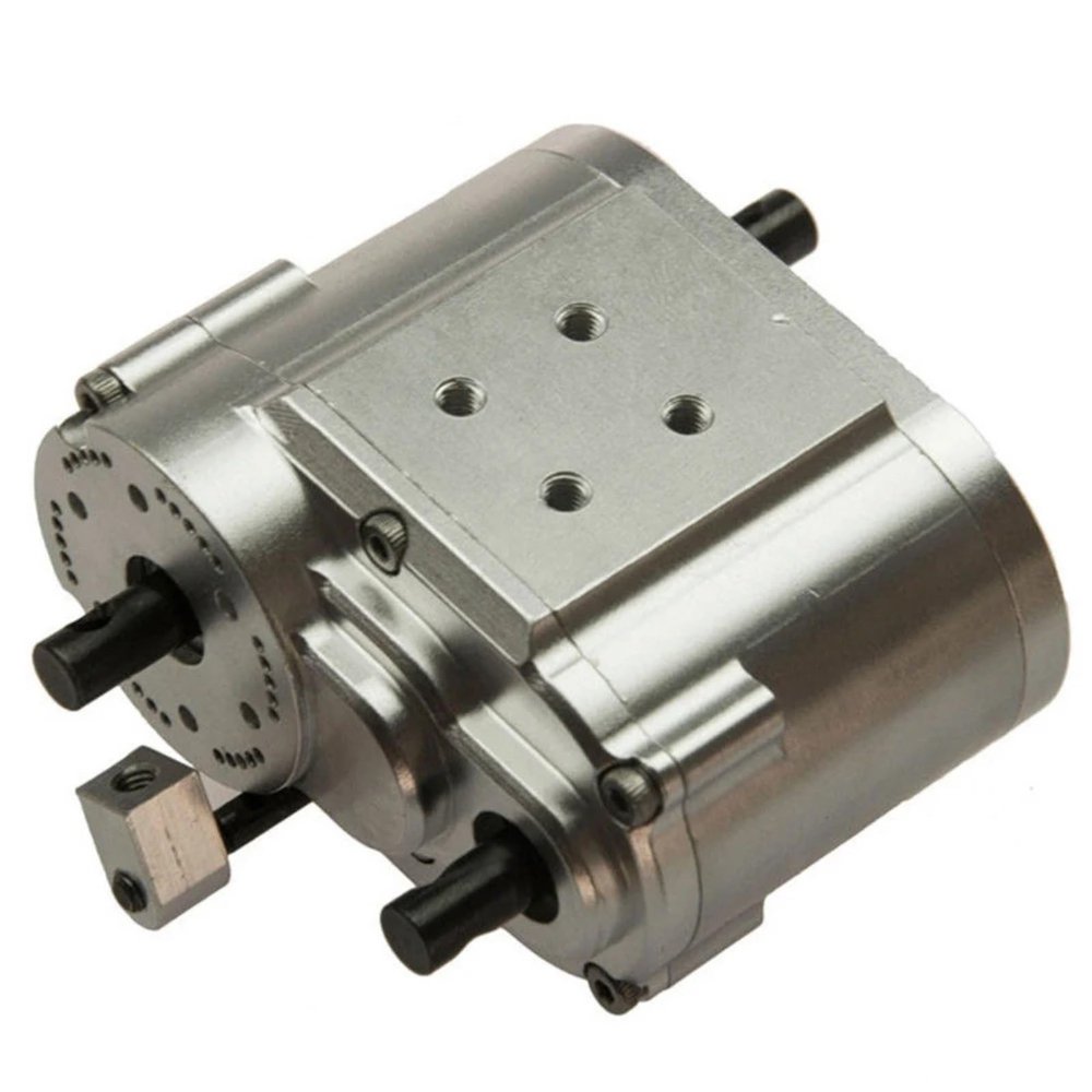 Rc Repairs Spare For Axial For Scx10 D90 1/10 Transfer Case Gearbox 2 Speeds Transmission Box RC Crawler Car 4WD Upgrade Parts Replace