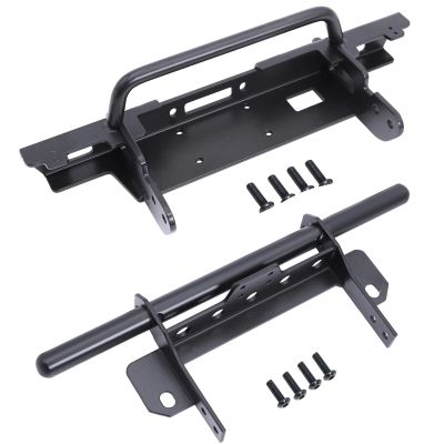 Rc Bumper Models For Lcg For Vanquish F10 VS4-10 For Phoenix 1/10 Metal Front Rear Bumper Upgrade RC Crawler Car Chassis Heavy Duty Accessories(1 set)