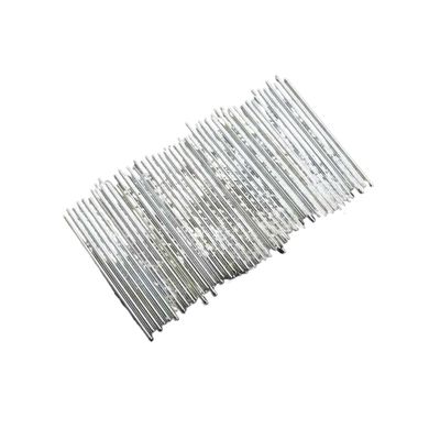 100PCS 2MM Dia X 50MM Length M2 Iron Shaft for DIY Accessories Motor Galvanize 2x50MM Compatible with Automotive Motorcycle Parts