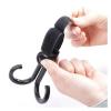 60 PCS Rotatable Double Hooks Baby Stroller Travel Accessories Shopping Prop Multifunctional Portable Plastic Hook Pram Hook view 3