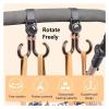 60 PCS Rotatable Double Hooks Baby Stroller Travel Accessories Shopping Prop Multifunctional Portable Plastic Hook Pram Hook view 4