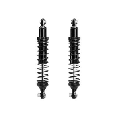 6061-T6 Alloy Front Or Rear Adjustable 89mm Shock Set for Vanquish 1:10 H10 Optic/Yokohama/Sparco Rock Crawler Upgrades - Black