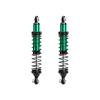 6061-T6 Alloy Front Or Rear Adjustable 89mm Shock Set for Vanquish 1:10 H10 Optic/Yokohama/Sparco Rock Crawler Upgrades - Green view 1