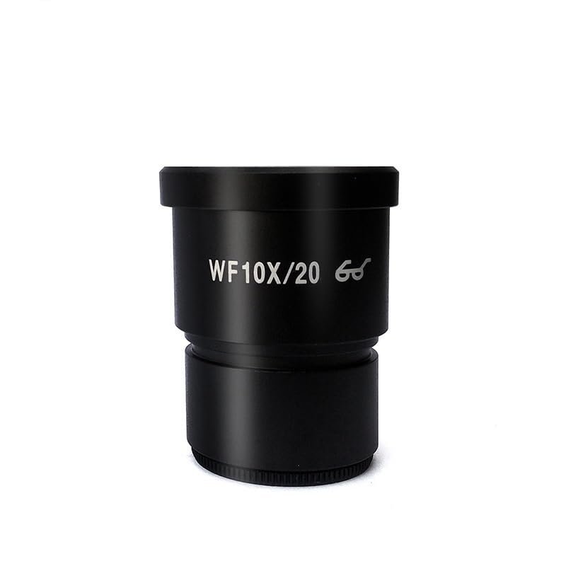TBLOTYD Wf10X 20Mm Microscope Eyepiece Microscope Lens Accessories Wide Angle High Eye-Point Eyepiece with Cross Reticle Scale 30/30.5Mm,30.5mm Without Scale